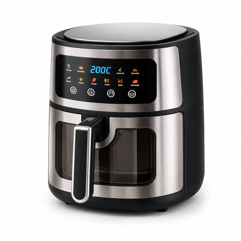 Аерогриль Silver Crest AirFryer 10 л 2200 Вт із сенсорним керуванням GR 244AirFryer фото